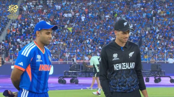 India vs New Zealand T20 World Cup 2026 Final: New Zealand Opt to Field After Winning Toss